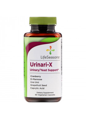 LifeSeasons, Urinari-X Urinary/Yeast Support, 90 Vegetarian Capsules