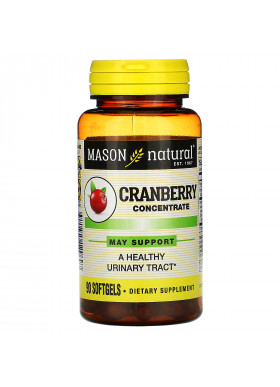 Mason Natural, Cranberry Concentrate, 90 Softgels