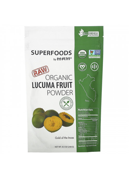 MRM, Raw Organic Lucuma Fruit Powder, 8.5 oz (240 g)