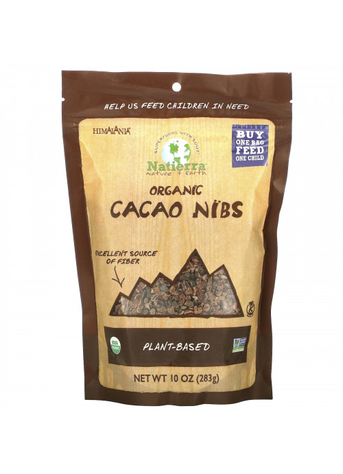 Natierra, Himalania, Organic Cacao Nibs, 10 oz (283 g)