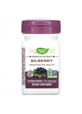 Nature's Way, Bilberry, 60 Vegan Capsules