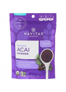 Navitas Organics, Organic Acai Powder, 4 oz (113 g)