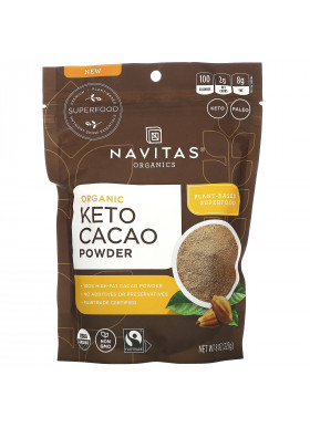 Navitas Organics, Organic Keto Cacao Powder, 8 oz (227 g)