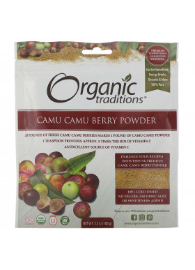 Organic Traditions, Camu Camu Berry Powder, 3.5 oz (100 g)