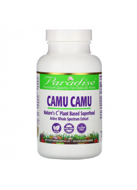 Paradise Herbs, Camu Camu, 180 Vegetarian Capsules