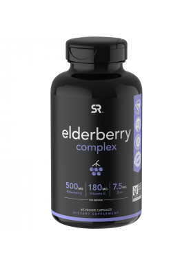 Sports Research, Elderberry Complex, 60 Veggie Capsules