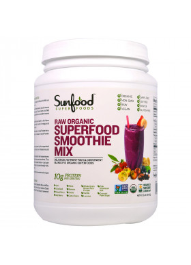 Sunfood, Raw Organic Superfood Smoothie Mix, 2.2 lbs (997.9 g)