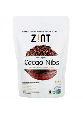 Zint, Raw Organic Cacao Nibs, 8 oz (227 g)