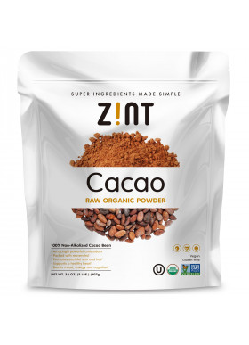 Zint, Raw Organic Cacao Powder, 32 oz (907 g)