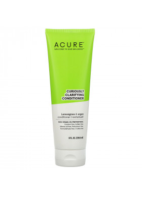 Acure, Curiously Clarifying Conditioner, Lemongrass & Argan, 8 fl oz (236.5 ml)