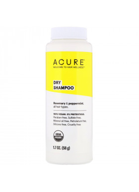 Acure, Dry Shampoo, Rosemary & Peppermint, 1.7 oz (58 g)