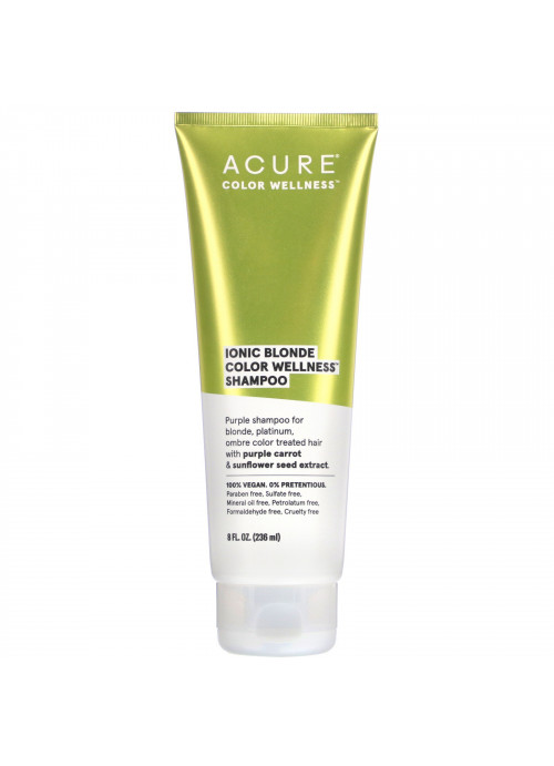Acure, Ionic Blonde Color Wellness Shampoo, 8 fl oz (236 ml)