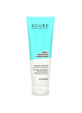 Acure, Simply Smoothing Conditioner, Coconut & Marula Oil,  8 fl oz (236.5 ml)