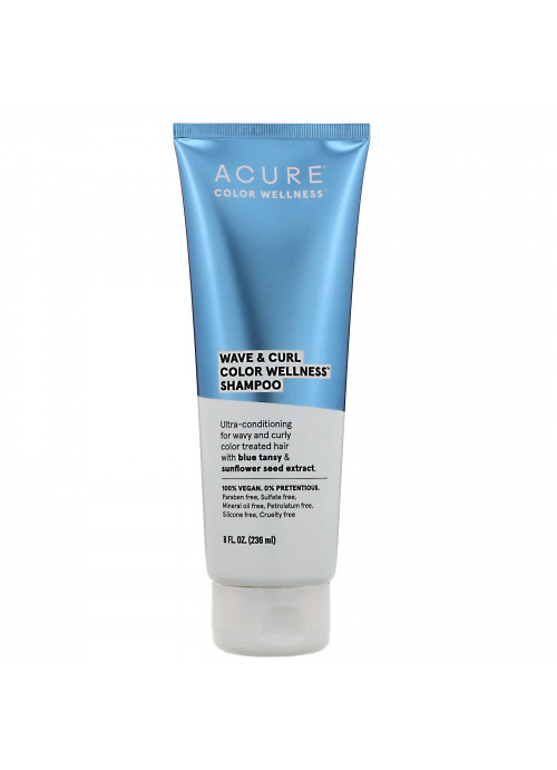 Acure, Wave & Curl Color Wellness Shampoo, 8 fl oz (236 ml)