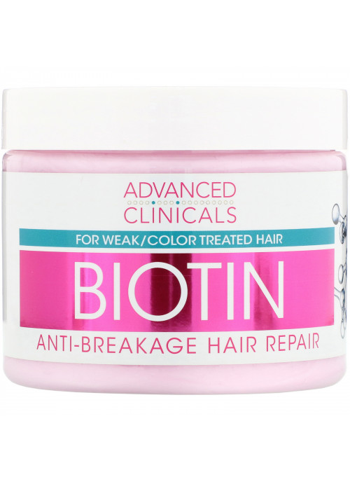 Advanced Clinicals, Biotin, Anti-Breakage Hair Repair, 12 fl oz (355 ml)
