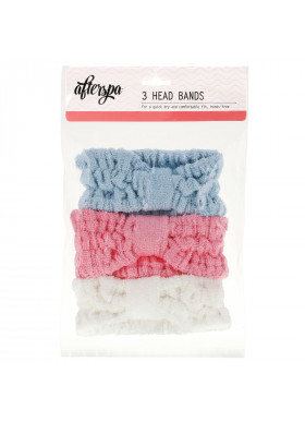AfterSpa, 3 Head Bands, 3 Pieces