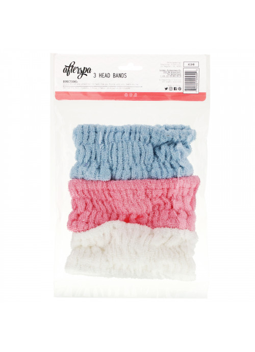 AfterSpa, 3 Head Bands, 3 Pieces