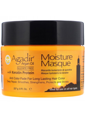 Agadir, Argan Oil, Moisture Masque with Keratin Protein, 8 fl oz (227 g)