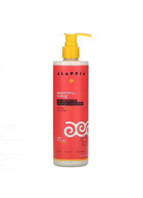 Alaffia, Beautiful Curls, Curl Activating Leave-In Conditioner, Curly to Kinky, Unrefined Shea Butter, 12 fl oz (354 ml)