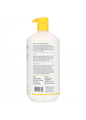 Alaffia, Everyday Coconut, Conditioner, Normal to Dry Hair, Purely Coconut, 32 fl oz (950 ml)