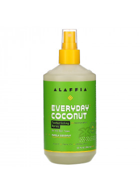 Alaffia, Everyday Coconut, Texturing Spray, Purely Coconut, 12 fl oz (354 ml)