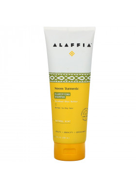 Alaffia, Neem Turmeric, Clarifying Shampoo, Natural Mint, 8 fl oz (236 ml)