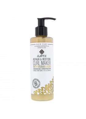 Alaffia, Repair & Restore, Curl Maker with Baobab & Aloe, 8 fl oz (236 ml)