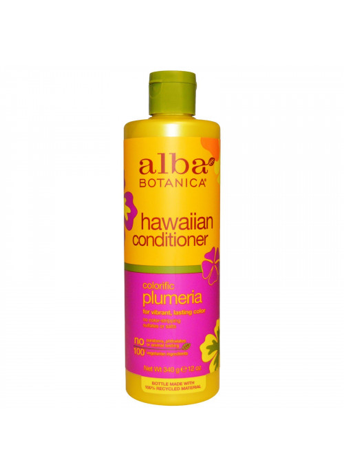 Alba Botanica, Hawaiian Conditioner, Colorific Plumeria, 12 oz (340 g)