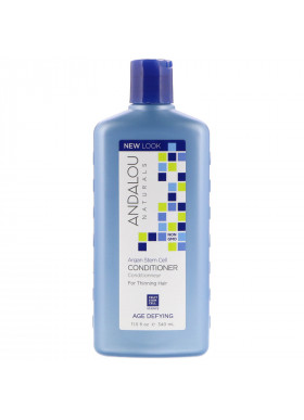 Andalou Naturals, Conditioner,Age Defying, For Thinning Hair, Argan Stem Cells, 11.5 fl oz (340 ml)
