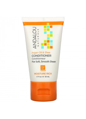 Andalou Naturals, Conditioner, Argan Oil & Shea, 1.7 fl oz (50 ml)
