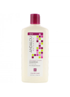 Andalou Naturals, Shampoo, Color Care, For Infused Moisture, 1000 Roses Complex, 11.5 fl oz (340 ml)