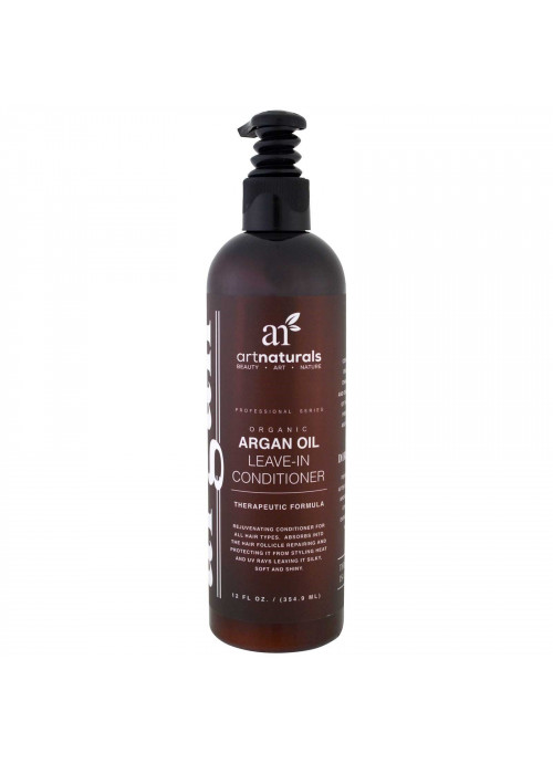 Artnaturals, Organic Argan Oil Leave-In Conditioner, Therapeutic Formula , 12 fl oz (354.9 ml)