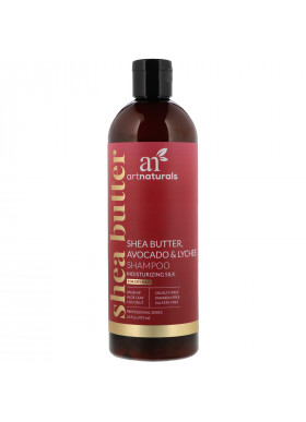 Artnaturals, Shea Butter, Avocado & Lychee Shampoo, Moisturizing Silk, For Dry Hair, 16 fl oz (473 ml)