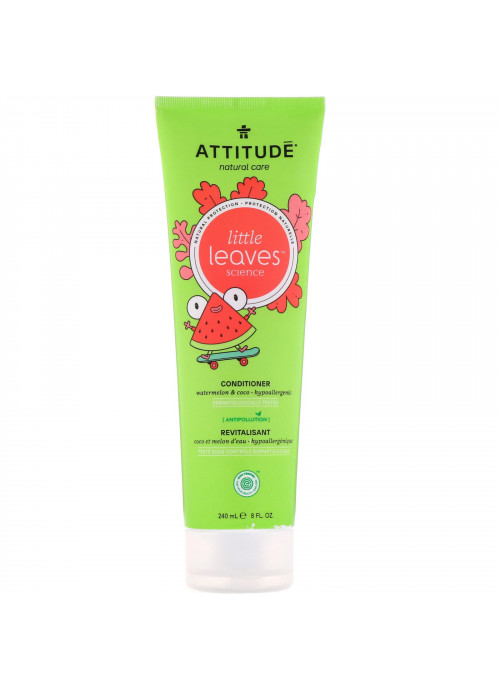 ATTITUDE, Little Leaves Science, Conditioner, Watermelon & Coco, 8 fl oz (240 ml)