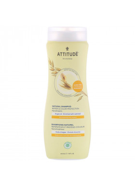 ATTITUDE, Natural Shampoo, Repair & Color Protection, Argan Oil, 16 fl oz (473 ml)