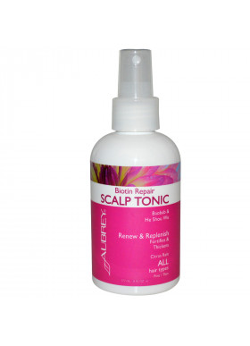 Aubrey Organics, Biotin Repair, Scalp Tonic, Citrus Rain, 6 fl oz (177 ml)