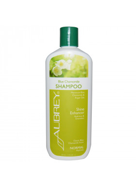 Aubrey Organics, Blue Chamomile Shampoo, Shine Enhancer, Normal, 11 fl oz (325 ml)