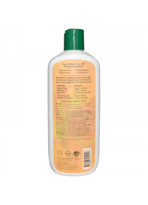 Aubrey Organics, Honeysuckle Rose Conditioner, Restores & Hydrates, Dry Hair, 11 fl oz (325 ml)