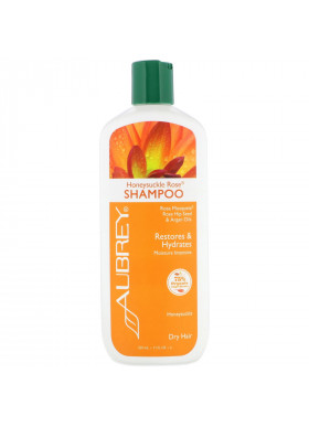 Aubrey Organics, Honeysuckle Rose Shampoo, Moisture Intensive, Dry, 11 fl oz (325 ml)
