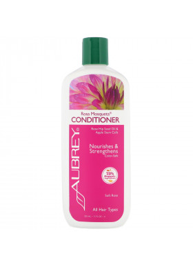 Aubrey Organics, Rosa Mosqueta Conditioner, Vibrant Hydration, Harvest Apple, 11 fl oz (325 ml)