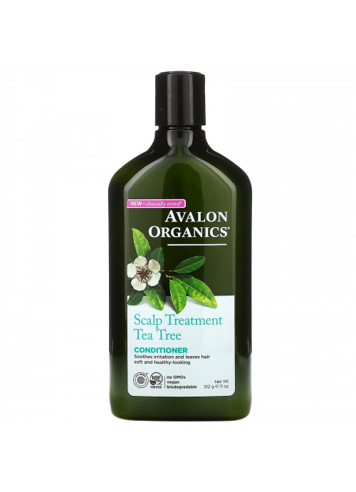 Avalon Organics, Conditioner, Scalp Treatment, Tea Tree, 11 oz (312 g)