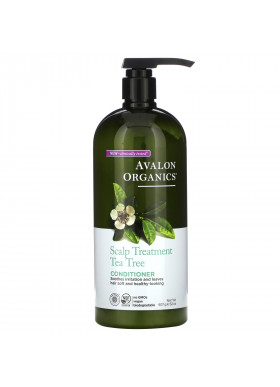 Avalon Organics, Scalp Treatment Conditioner, Tea Tree, 32 oz (907 g)