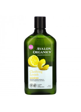 Avalon Organics, Shampoo, Clarifying, Lemon, 11 fl oz (325 ml)