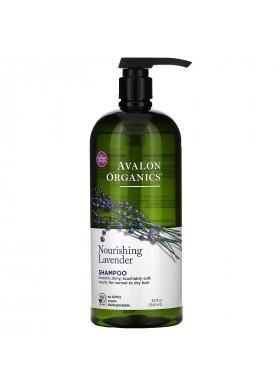 Avalon Organics, Shampoo, Nourishing Lavender, 32 fl oz (946 ml)