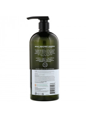 Avalon Organics, Shampoo, Scalp Treatment, Tea Tree, 32 fl oz (946 ml)