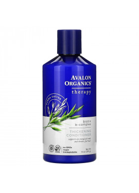 Avalon Organics, Thickening Conditioner, Biotin B-Complex, Therapy, 14 oz (397 g)