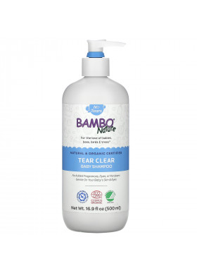 Bambo Nature, Tear Clear Baby Shampoo, 16.9 fl oz (500 ml)