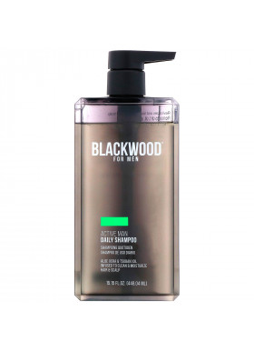 Blackwood For Men, Active Man Daily Shampoo, For Men, 15.15 fl oz (448.04 ml)
