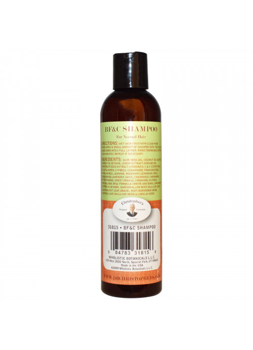 Christopher's Original Formulas, BF & C Shampoo, 8 fl oz (236 ml)