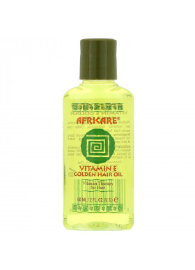 Cococare, Africare, Vitamin E Golden Hair Oil, 2 fl oz (60 ml)
